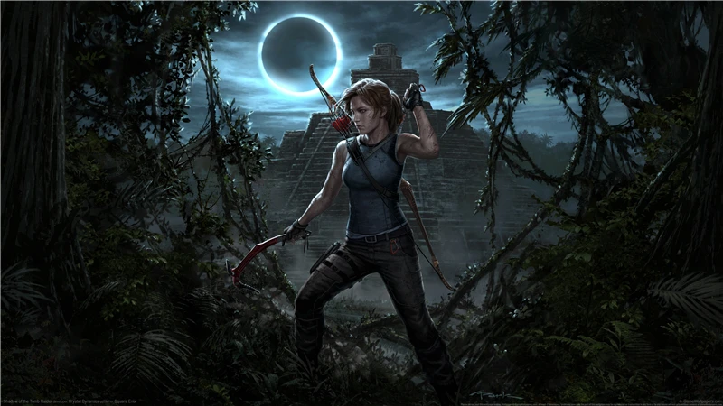 Печать Арт Tomb raider плакат Shadow of the Tomb Raider печать живопись Rise of the tomb raider Печать на холсте lara