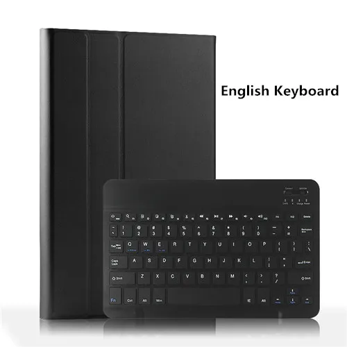 T580 enlgish Чехол с клавиатурой Bluetooth для samsung Galaxy Tab A 10,1 SM T585, кожаный чехол для планшета samsung Galaxy Tab A 10,1 T580 - Цвет: T580 enlgish