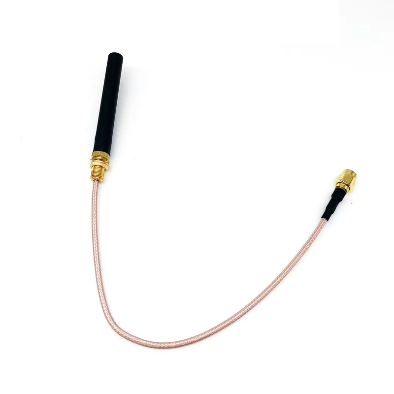 1PC 2.4g WIFI Glue Stick Antenna with SMA Male Connector Extension Cable Antenna 3bdi Screw Thread Aerials tv stick 1080p hd беспроводной wifi дисплей тв ключ приемник для anycast m2 plus для airplay hdmi для dlna miracast