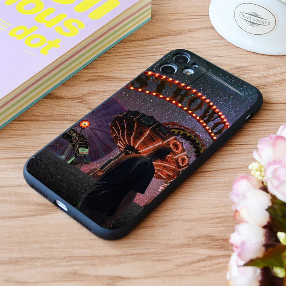 Мягкий матовый чехол для iPhone 6 7 8 11 12 Plus Pro X XR XS MAX SE с принтом Трэвиса Скотта |