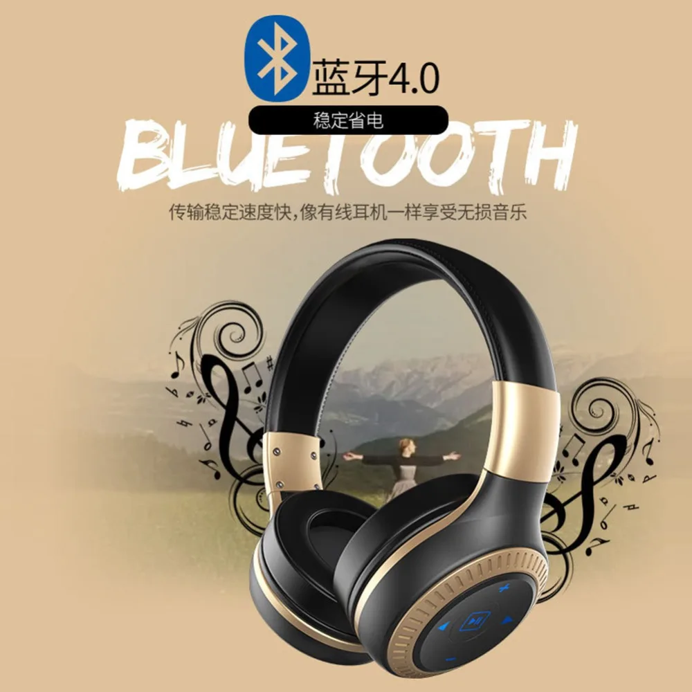 B20 Bluetooth Наушники Накладные наушники-вкладыши Беспроводной наушники Bluetooth 4,0 стерео гарнитура с микрофоном Поддержка 4-х полюсной-доставку в Австралию кабель