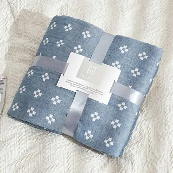

Home Bedding Plaid Blankets For Baby Summer Comforter Bedspread Newborn Bathing Wraps Outdoor Beach Rugs
