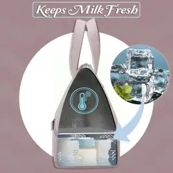 Insulation Bag Milk Storage Breast Pump Maternity Cooler Insulated Keeping Baby Bottle Layer Baby Bag Tote Food K4e7