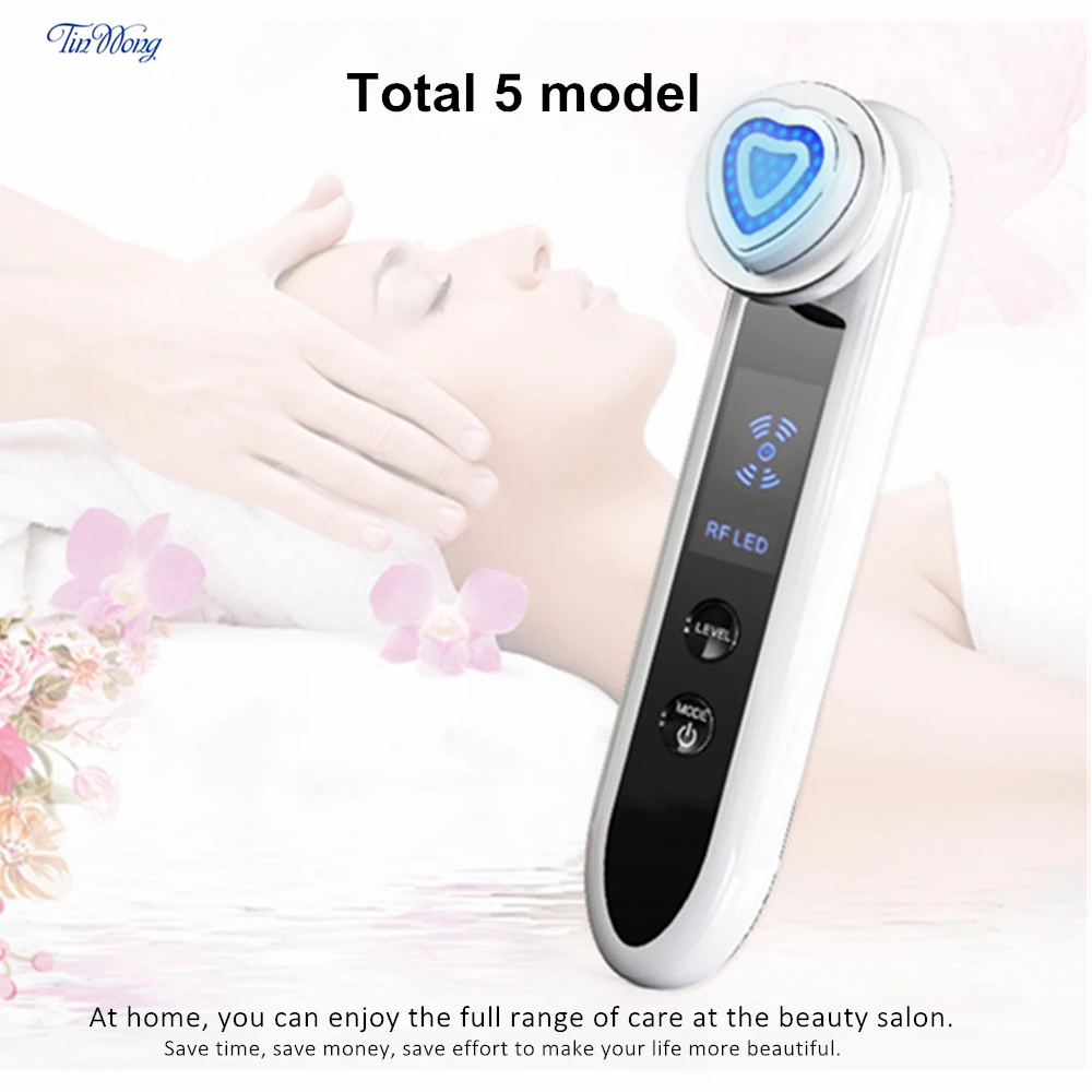  Tinwong LED Photon Light Therapy RF EMS Skin Rejuvenation Face Lifting Tighten Massage Beauty Machi - 4000040227485