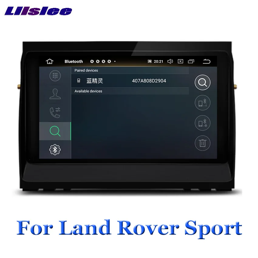 Liislee андроид мультимедийный проигрыватель для Land Rover Range Rover Sport 2004~ 2008 радио, аудио и видео wifi gps-навигатор