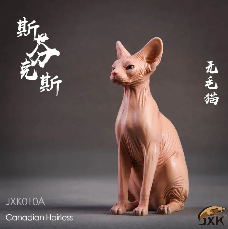 1:6 фигурка куклы аксессуары канадская кошка без шерсти Смола Модель для 1" фигурка куклы. Не включает куклы и другие E2729 - Цвет: A