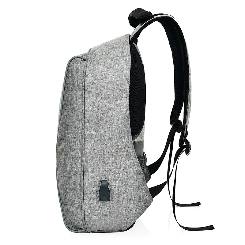 

New Style Korean-style Computer Bag Business Backpack USB Charging Theft Large Amount