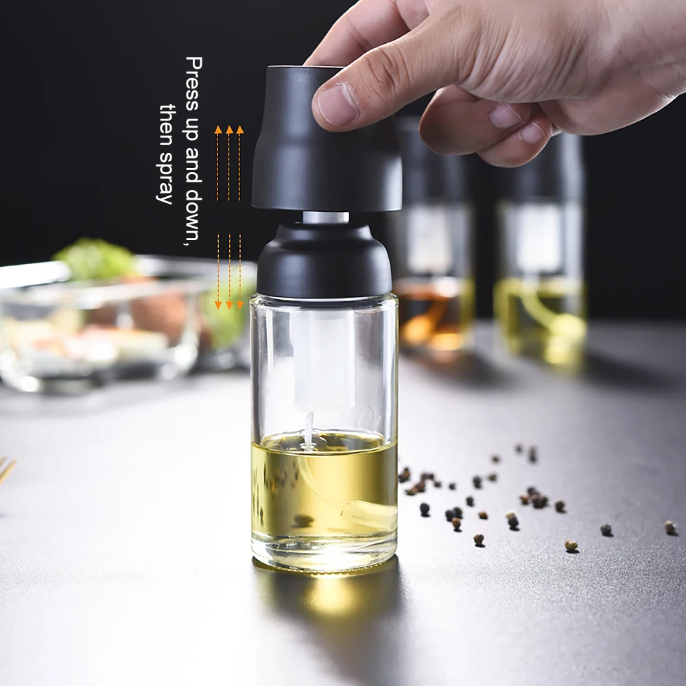 Бутылка с распылителем масла герметичный диспенсер для масла оливковый распылитель уксуса чайник для приправ кухонные инструменты для барбекю