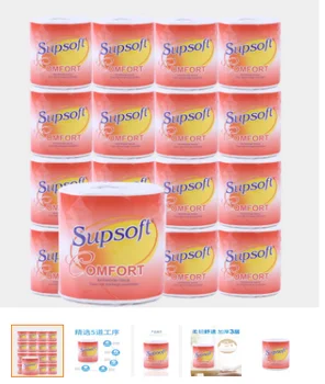

10pcs/bag White Toilet Tissue Hollow Replacement Roll Paper Clean Prevent Flu Cleaning Toilet Tissue Soft Toilet Paper