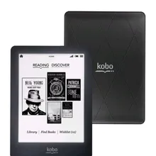 Электронная книга Kobo glo libros N613 Touch e-ink 6 дюймов 1024x768 передний светильник WiFi 2 Гб книги читалка