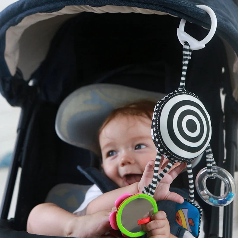 Baby Toys Plush Hand Bells Baby Rattle for Kid Toys for Newborn Safety Seat Stroller Educational Toys