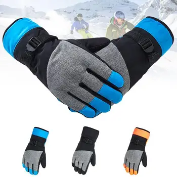 

Ski Gloves Warm Gloves Riding Glove Durable Touch Screen Skiing Winter Motorcycle Non Slip Bicycle