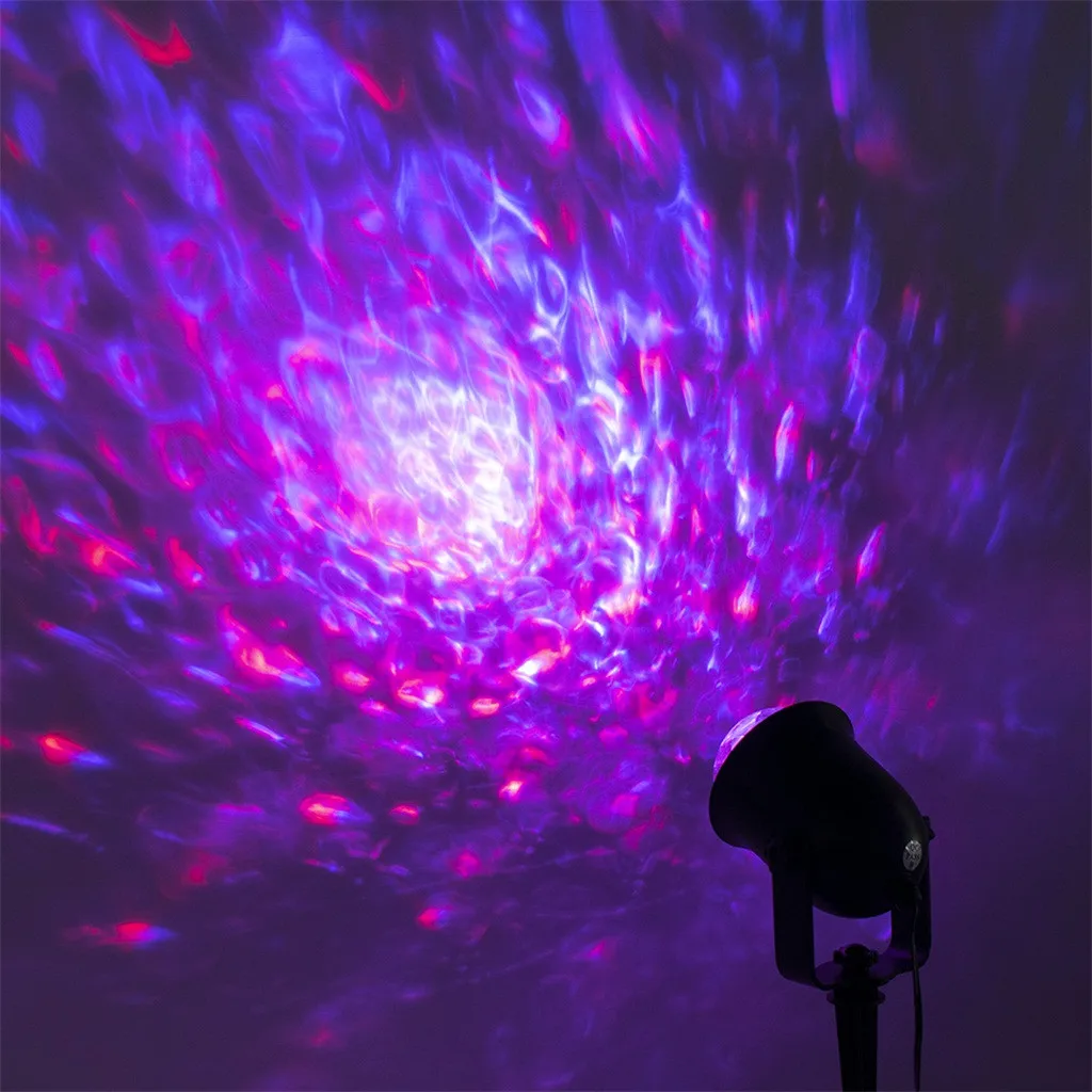 Autumn new produc Remote Water Ripple Shape Plug Light Holiday Decoration Atmosphere Light Dropshipping Accessories tools