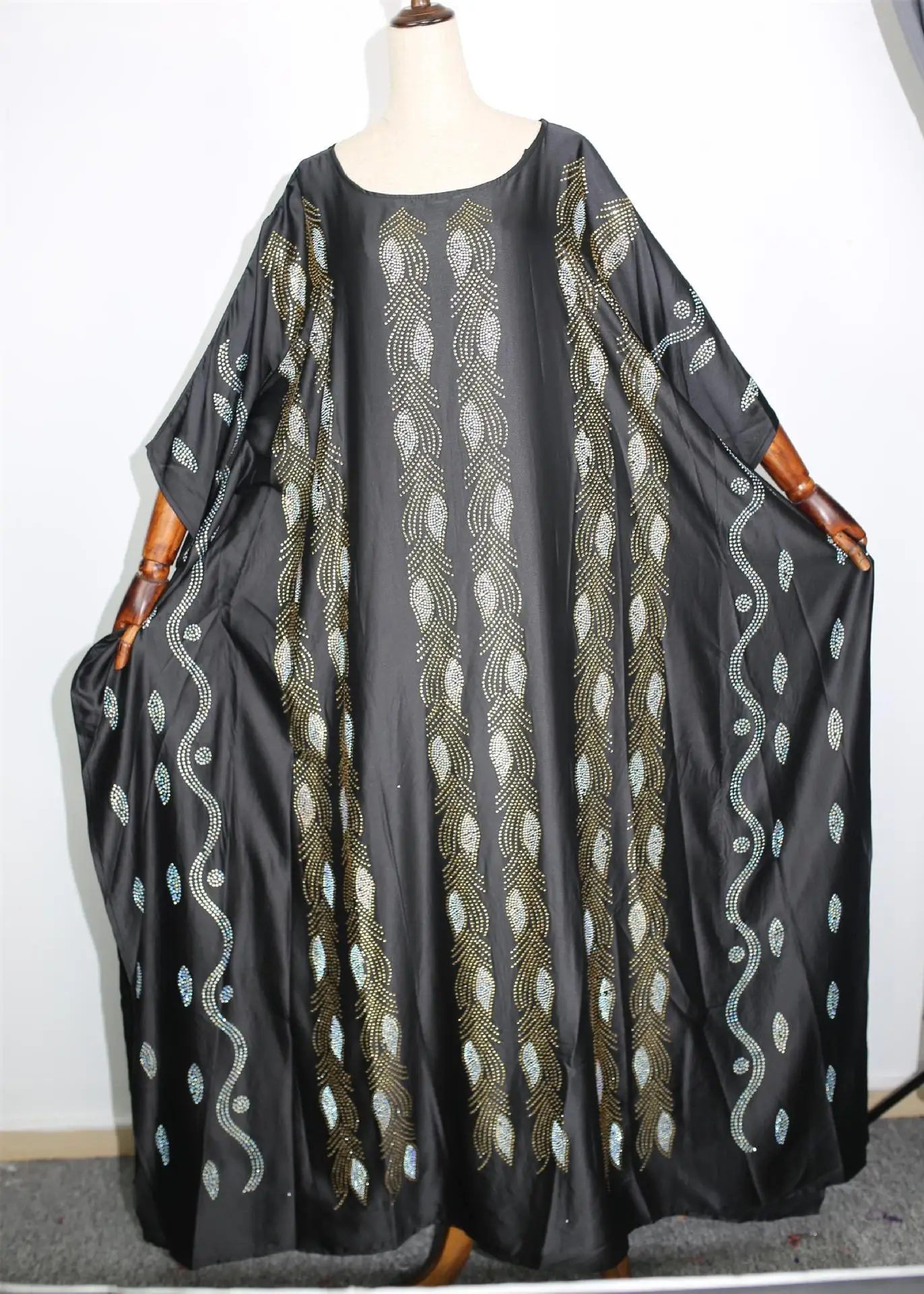 Африканские платья для женщин африканская одежда мусульманское длинное платье высокого качества модное Африканское платье женский головной Убор