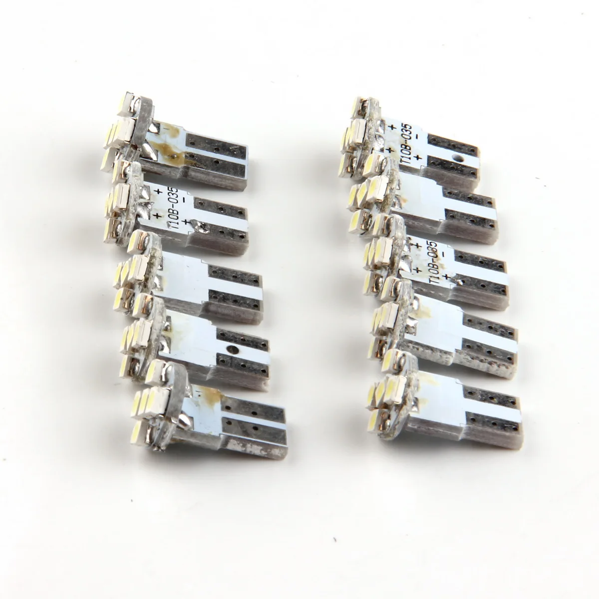 POSSBAY T10 4/5 SMD СВЕТОДИОДНЫЙ 5050/1210 12 В белый свет светодиодная лампа с клиновидным