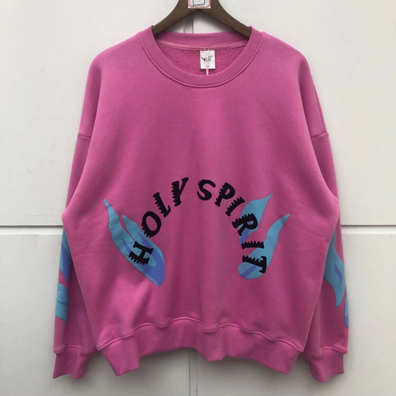 

3D Printed Kanye West Sunday Service Holy Spirit Sweatshirts Men Women Autumn Winter Kanye Lucky Me I See Ghosts Hoodie Pullover