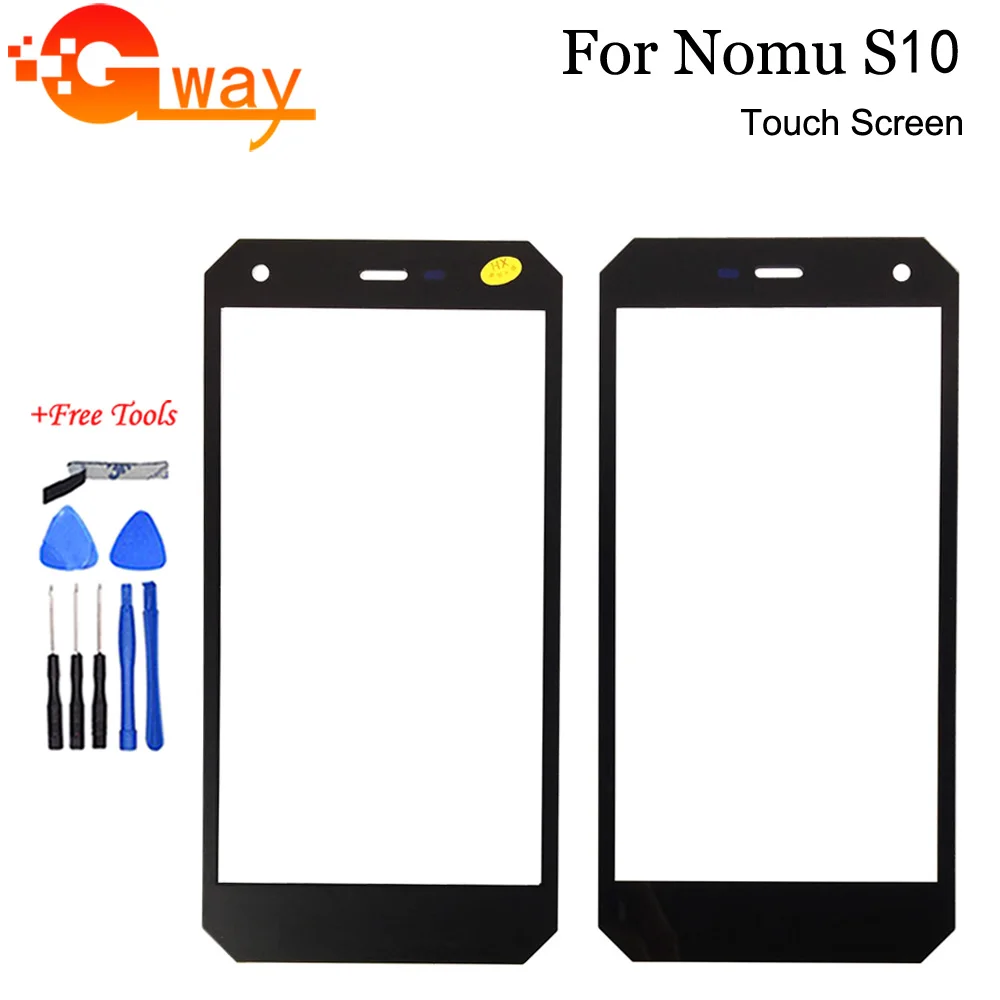 

New For Nomu S10 Touch Panel 5 Inch Touch Screen Digitizer Sensor Replacement Mobilephone Accessories +Tools