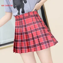 

Y2k Plaid Summer Women Skirt 2022 High Waist Stitching Japanese Pleated Skirts Cute Sweet Girls Dance Mini Skirt Harajuku kawaii