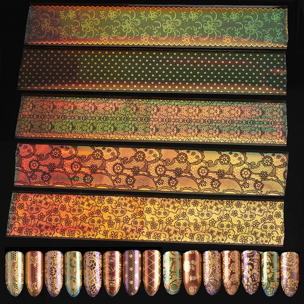 Голографические переводные наклейки для ногтей 16 шт./компл.|Стикеры и наклейки| |