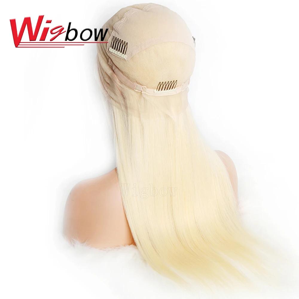 Волосы Wigbow OneCut 613 блонд бразильские Прямые предварительно выщипанные с ребенком