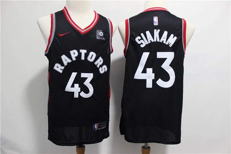 Новинка Toronto#23 Fred VanVleet#43 Pascal Siakam#7 Кайл Лоури baskeball майки