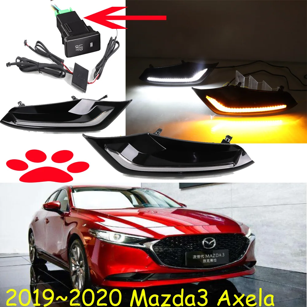 1 комплект Автомобильные дневные лампы для Mazda3 фары axela автомобильные аксессуары