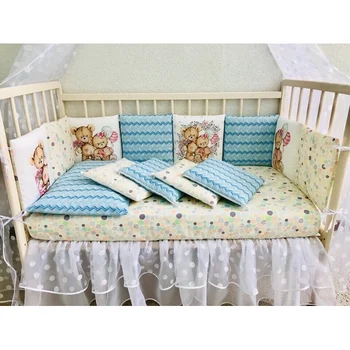 

Комплект в кроватку "Мультяшки" Комплекты в кроватку