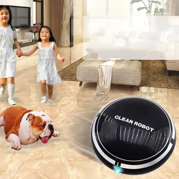 

2 In 1 Rechargeable Floor Sweeping Robot Dust Catcher Intelligent Auto-Induction Floor Sweeping Robot Vacuum Cleaner Fast Ship