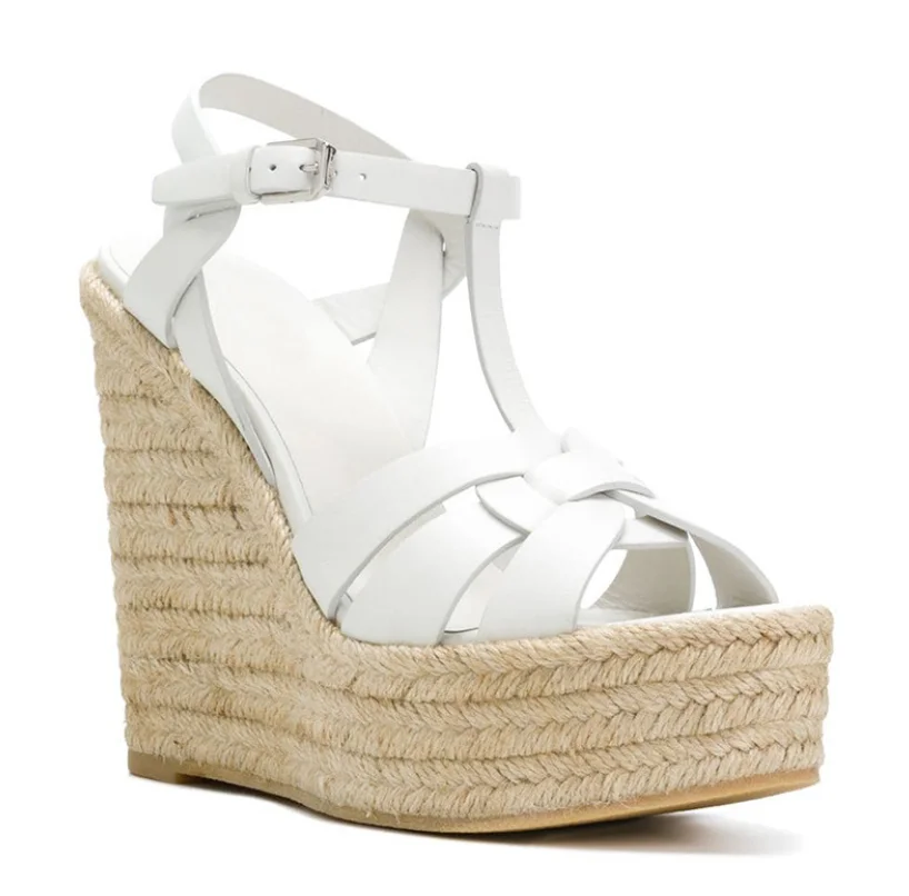 

Platform Wedges Summer Women Sandals Fashion High Heel And Open Toe Buckle Strap Sample Mixed Color Women Shoes Sandals