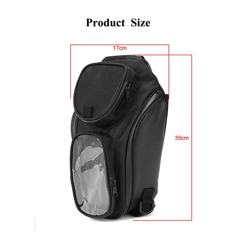 Motorcycle Tank Bag Motorbike Oil Fuel Tank Bag Magnetic Tank Bike Saddle Bag Motorcycle Bag Big Screen New