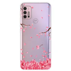 Motorola Moto G100 Clear TPU Silicone Soft Cartoon Case - Transparent Phone Cover for Moto G31 G41 (1)