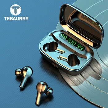 

TWS 5.0 Wireless Bluetooth Earphone Touch Control Wireless Headphone Stereo Sports Waterproof Headphones Mini Earbuds With Mic