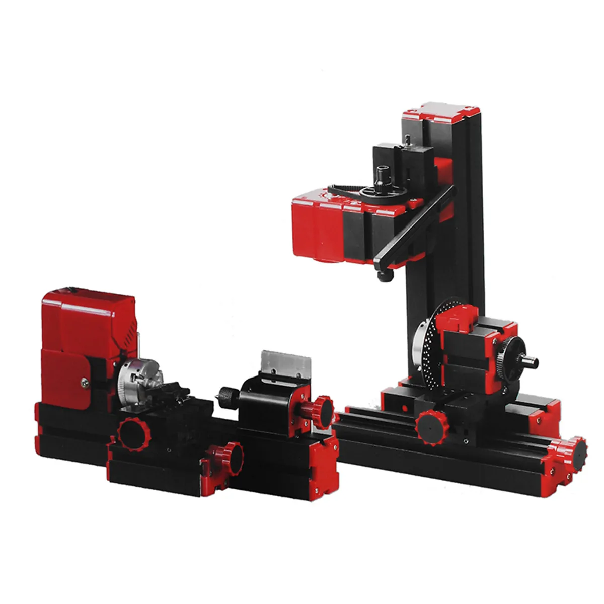US $155.35 8 In 1 Mini Multipurpose Machine DIY Woodworking Model Making Tool Lathe Milling Machine Kit