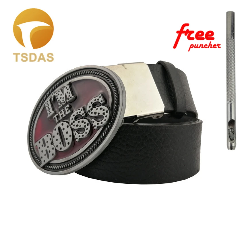 Меня зовут босс овальная пряжка на ремень Лидер продаж мужские слова пряжки для