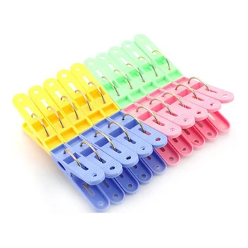 

Plastic Clothespins Mixing Colors 20pcs