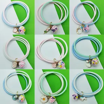 

Korean Girl Heart Cute Pendant Mosquito Repellent Bracelet Summer Outdoor Portable Mosquito Repellent Silicone Bracelet