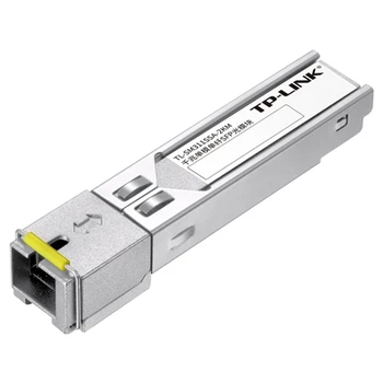 

tp-link Gigabit single mode single fiber SFP optical module TL-SM311SSA-2KM Hot swap duplex SFP MSA 802.3z 1.25Gbps 2KM 3.3V
