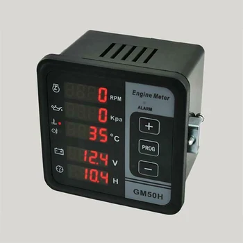 

GM50H Test Rotating Speed Replacement ABS Accessory Generator Set Controller Digital Multifunction Meter Engine LCD Display