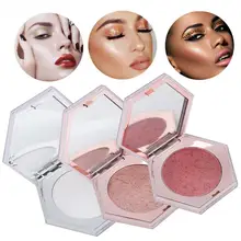 Фиксирующая пудра 9 г Алмазная пудра блеск для лица бронзаторы палитры контурирующая пудра для макияжа