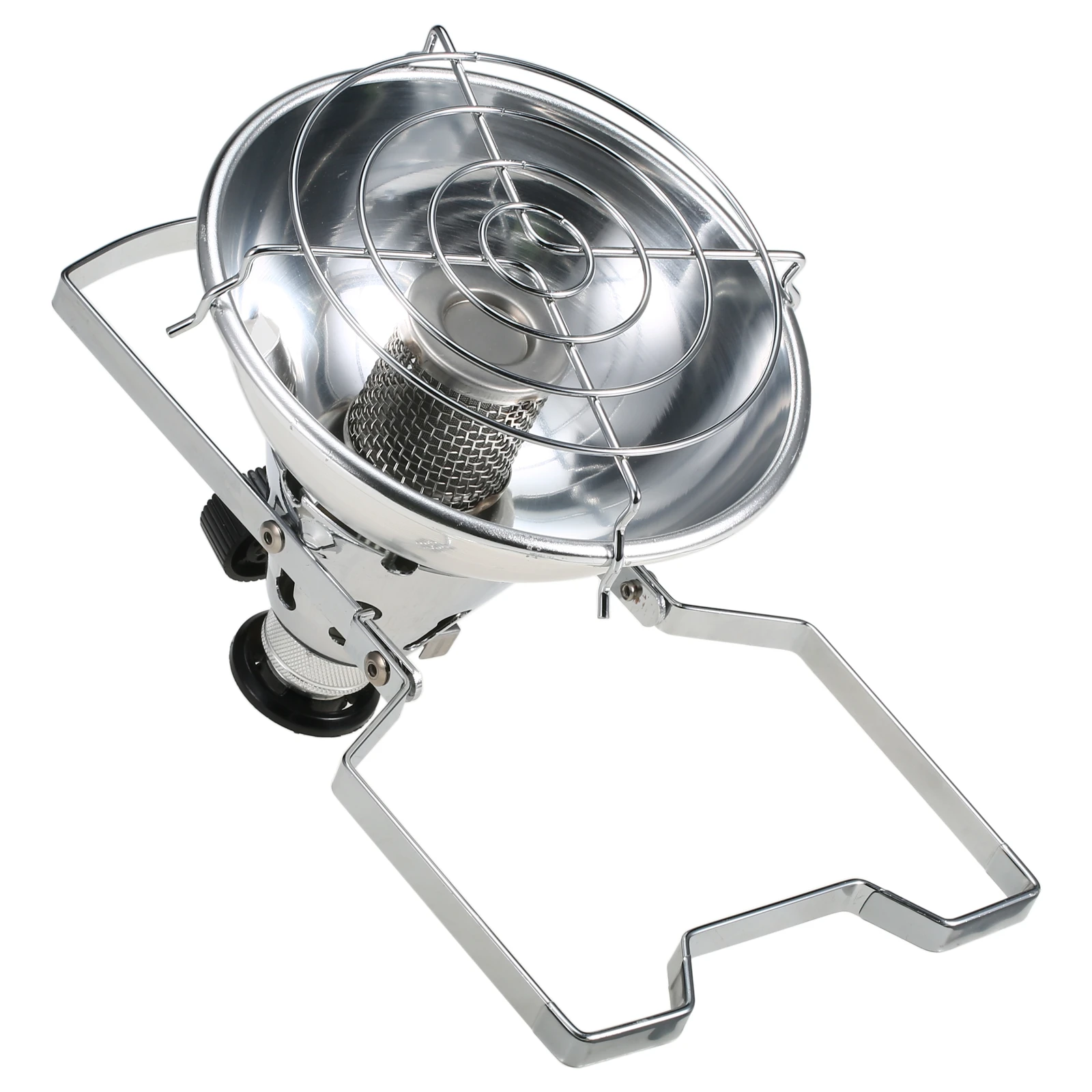 1000W Outdoor Portable Piezo Ignition Gas Heater Warmer Heating Stove for Long Gas Tank Gas Heater Stove Camping Equipment