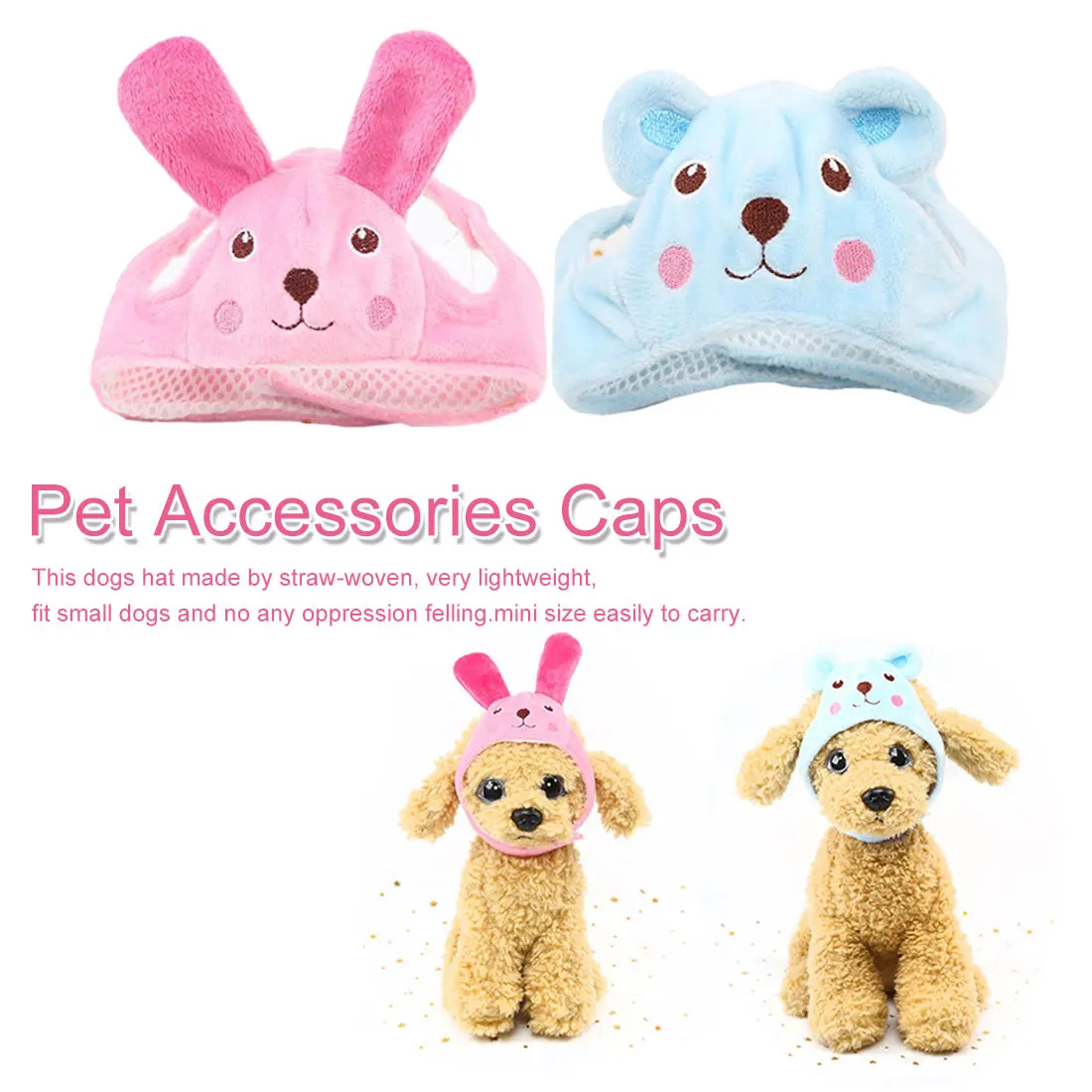

Cute Dog Hat Animal Shape Dog Cap Cheap Pet Accessories Caps For Dogs Hats Pets Funny Costume Cosplay Pet Dog Hat Chihuahua