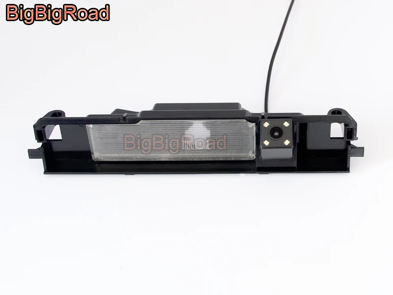 BigBigRoad заднего вида паркинг CCD Камера для Toyota Yaris Vitz Hatchback MK2 2005-2013/об этом XP90 2005-2013 хэтчбек
