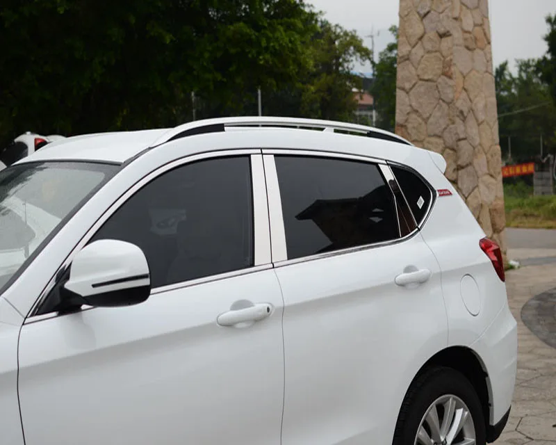 Нержавеющая стальная оконная декоративная планка для skoda fabia 2008 2009 2010 2011 2012 2013 5j