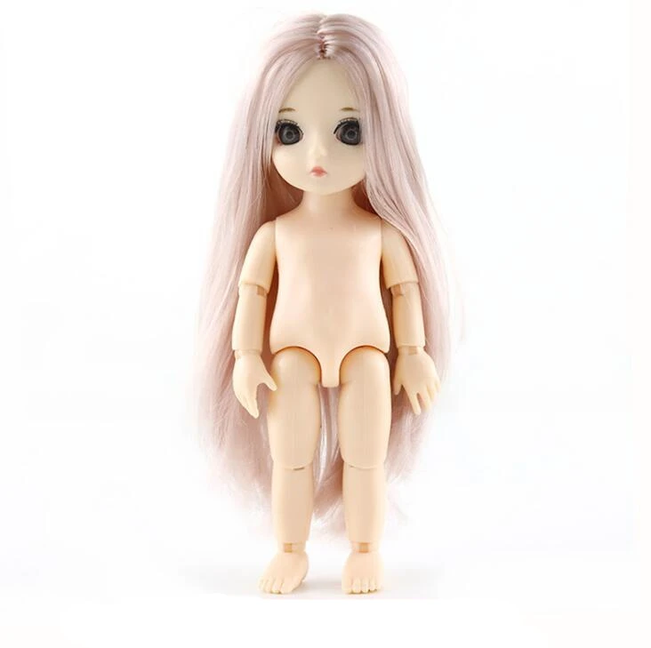 13 подвижных шарнирных 16 см 1/8 куклы игрушки BJD кукла голая обнаженная женская мода тела Куклы Игрушки для девочек подарок нормальная кожа