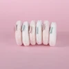 OVW Professional Flocking Round Shape Facial Body Powder Foundation Puff Portable Soft Cosmetic Puff Makeup Loose Powder Sponge 6
