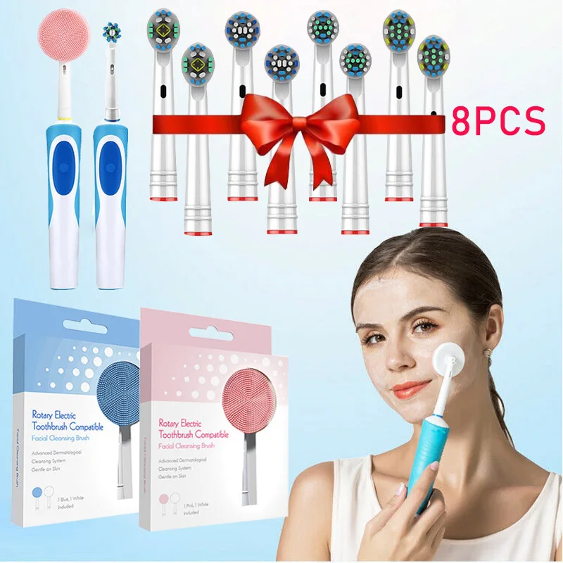 

Replacement Toothbrush Heads For Oral-b Precision Clean/3D White/Floss Action /Cross Action/Sensitive Electric Toothbrush Heads