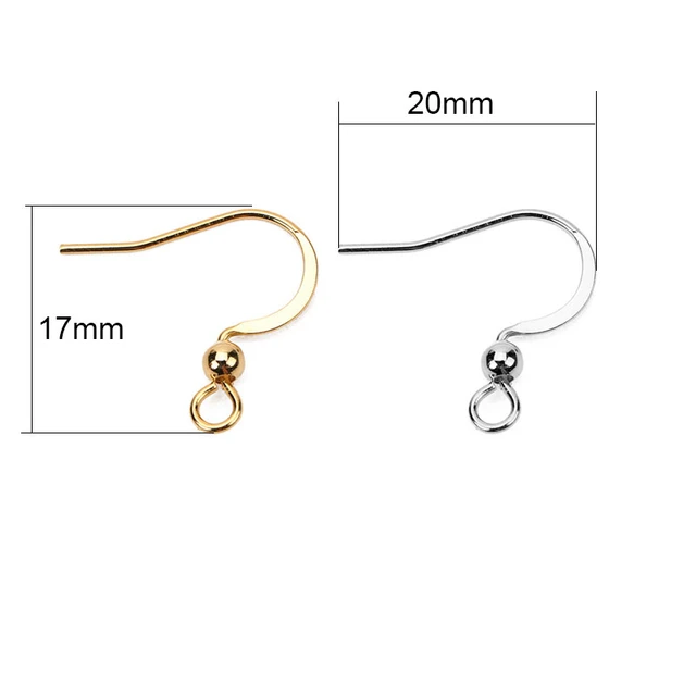 20pcs/Lot 316 Stainless Steel DIY Earrings Hoop Earring Findings Jewelry  Making Supplies Clasps Hooks Jewelry Making Accessories - AliExpress