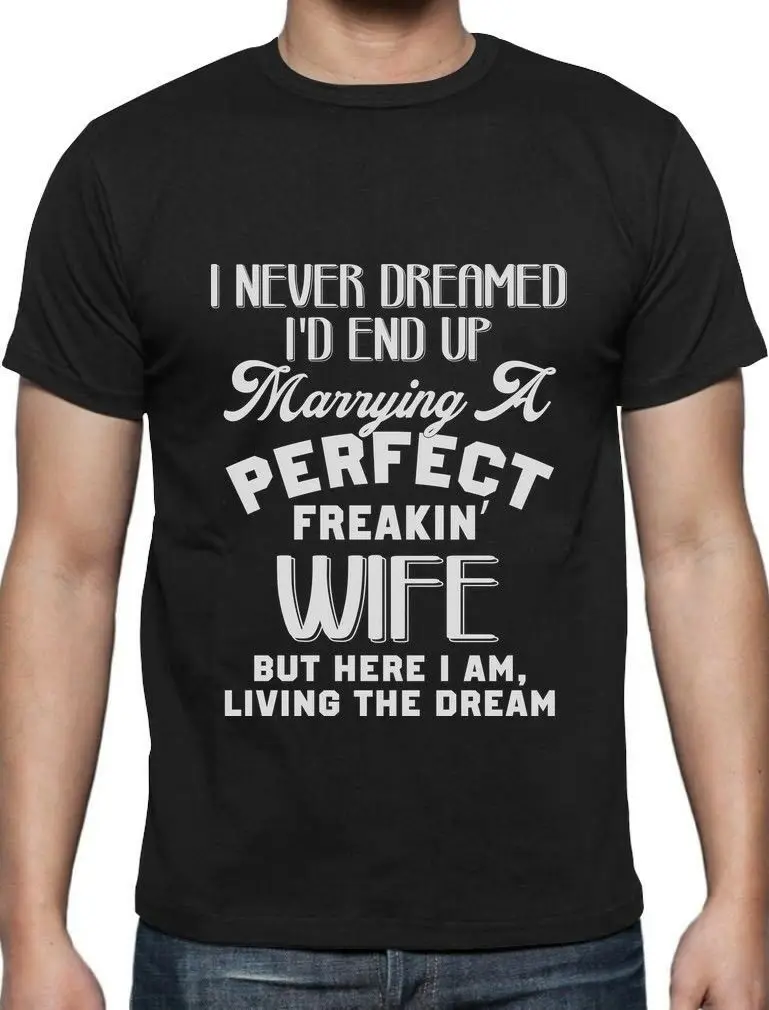 Женская Винтажная футболка с надписью I Never dreamid | Мужская одежда