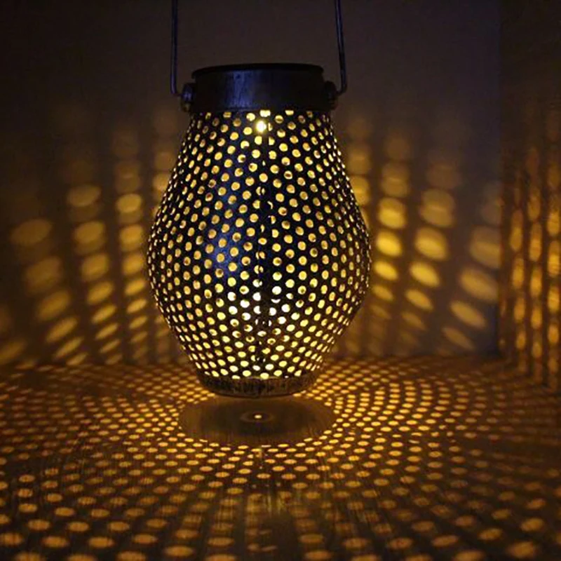 Светодиодный светильник на солнечной батарее для сада и двора подвесной газона