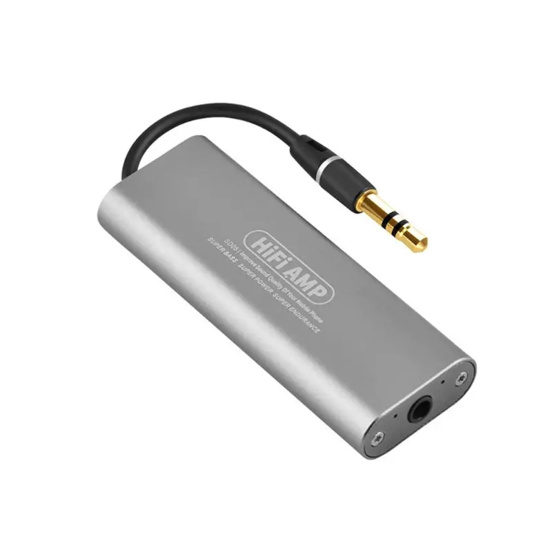 Мини Портативный HIFI усилитель для наушников Профессиональный 3,5 мм аудио усилитель для наушников для мобильных телефонов Аксессуары D08A